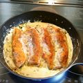 まねまね大好き's cooksnap of when they made 鮭のムニエル野菜たっぷりホワイトソース.