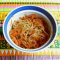 プケッティ's cooksnap of when they made 糸こんと人参のきんぴら.