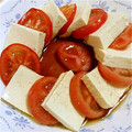 ♡のんちゃ♡♡'s cooksnap of when they made 簡単 トマトと豆腐のカプレーゼ風サラダ.
