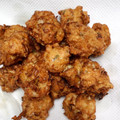 kohirochan's cooksnap of when they made 簡単☆節約メニュー鶏つくねのから揚げ.
