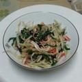 みやたか1021's cooksnap of when they made ☼☆ちょっと和風の♪ニラともやしのナムル.