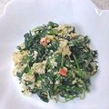RoomA's cooksnap of when they made ホウレンソウの味噌卵和え.