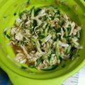 あおまちゅちゃん's cooksnap of when they made 鶏肉とクラゲの中華サラダ.