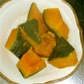 とみゆい's cooksnap of when they made 少しの調味料でヘルシーかぼちゃの煮物.