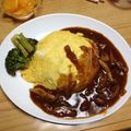 ペリドット★'s cooksnap of when they made キノコデミオムライス.