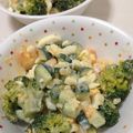 ごま31's cooksnap of when they made ampm風　えびとブロッコリーのサラダ.