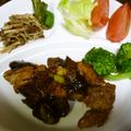 anreomama's cooksnap of when they made 茄子とチキンのネギ味噌炒め.