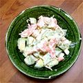 和くんのママ's cooksnap of when they made 簡単☆海老とアボカドのサラダ.