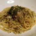 through111's cooksnap of when they made ポルチーニ茸風★舞茸★クリームパスタ.