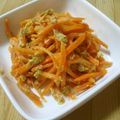 しのばぁたん's cooksnap of when they made 我が家の人参シリシリ.