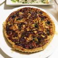 新米主婦みお's cooksnap of when they made ベーコンほうれん草ジャガイモのキッシュ.