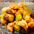 虹色＠ムーミン's cooksnap of when they made 茄子とチキンのネギ味噌炒め.