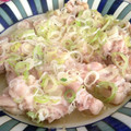猛者。's cooksnap of when they made 絶品★５分で完了★蒸し鶏ネギソース.