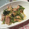 えあな's cooksnap of when they made 鶏もも肉とほうれん草の醤油炒め.