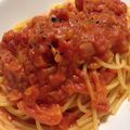 るびちゃこう's cooksnap of when they made チーズを絡ませたアマトリチャーナ.