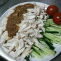 Lycheesoda's cooksnap of when they made ピリ辛本格バンバンジー‼︎.