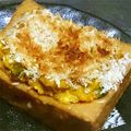 ８４ers's cooksnap of when they made パリッふわっ！南瓜サラダスタッフド厚揚げ.