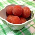 Happy1826's cooksnap of when they made 夏に❤プチトマト冷凍しちゃいました♪♫.