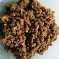 ちょこケーキ大好き's cooksnap of when they made 生姜香る肉味噌.
