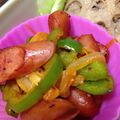 oks25's cooksnap of when they made お弁当に✿玉ねぎとウィンナー炒め.