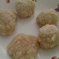 kazukos's cooksnap of when they made 混ぜてレンジで肉団子♪.