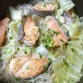 のんのんSTELLA's cooksnap of when they made 白菜と鮭のピリ辛鍋.