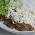 Hoink's cooksnap of when they made タルタルたっぷり☆照り焼きチキン丼.