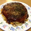 maarine's cooksnap of when they made 日清お好み焼き粉で広島風お好み焼～♪.