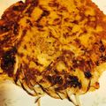 うさぎのハッピー's cooksnap of when they made もやしとキムチのチヂミ.