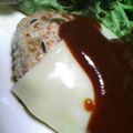 鬼嫁ちーちゃん's cooksnap of when they made 照りっふわっ❤チーズ豆腐ハンバーグ.