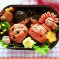 AMk48's cooksnap of when they made ＊キャラ弁＊ てんとう虫☆.