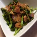 よん妻's cooksnap of when they made クレソンとベーコンの炒め物.