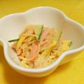 まな竜's cooksnap of when they made 簡単大好き☆母のソースマヨ春雨サラダ.