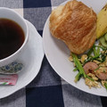 ｽｶｲﾌｨｯｼｭ☆'s cooksnap of when they made ☆ほうれん草と魚肉ソーセージの卵炒め☆.