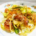 ジュエリーママ's cooksnap of when they made 超簡単！ソース焼きそばをカレー味に！？.