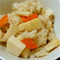 たーむさん's cooksnap of when they made ほんだしで作る♪ウチの美味しい筍ごはん.