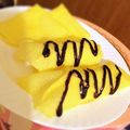 NaKaO14's cooksnap of when they made ホットケーキミックスで作るクレープ生地.