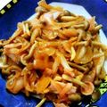 RikA96's cooksnap of when they made 玉ねぎとハムのケチャップ炒め.