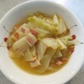 チョコチョコかえる's cooksnap of when they made 白菜とベーコンのコンソメ煮込み.