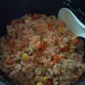 mayu☆com's cooksnap of when they made 簡単！炊飯器でケチャップライス♪.