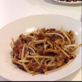 aska00a's cooksnap of when they made かんたん豚もやし炒め.