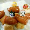 mes0922's cooksnap of when they made お弁当に♪ウインナーとはんぺんピック♪.