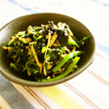 Marrietty's cooksnap of when they made ほうれん草とえのきの♪のりゴマ和え✿.
