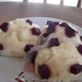 まるぽっち's cooksnap of when they made 黒ごまサツマイモ蒸しパン.