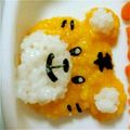 chercy's cooksnap of when they made しまじろう誕生日プレート☆卵不使用☆.