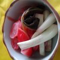 はる～チェ♪'s cooksnap of when they made らっきょう＋ラディッシュ・みょうが漬け.