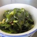 PARNELL's cooksnap of when they made わかめのアンチョビ炒め和え.