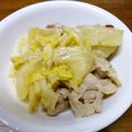 ほたて漁師のオッカー's cooksnap of when they made 白菜と豚肉の簡単炒め.