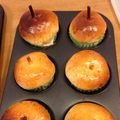 mimiねこ's cooksnap of when they made かわいいリンゴパン.