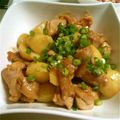 ぽっぽ5's cooksnap of when they made 新じゃがと鶏肉をからめてみました！.